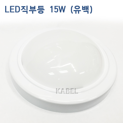 LED직부등 15W 유백커버 / 주광색(6500K) / 현관등 / 복도등